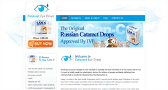 Desktop Screenshot of cataracteyedrop.com